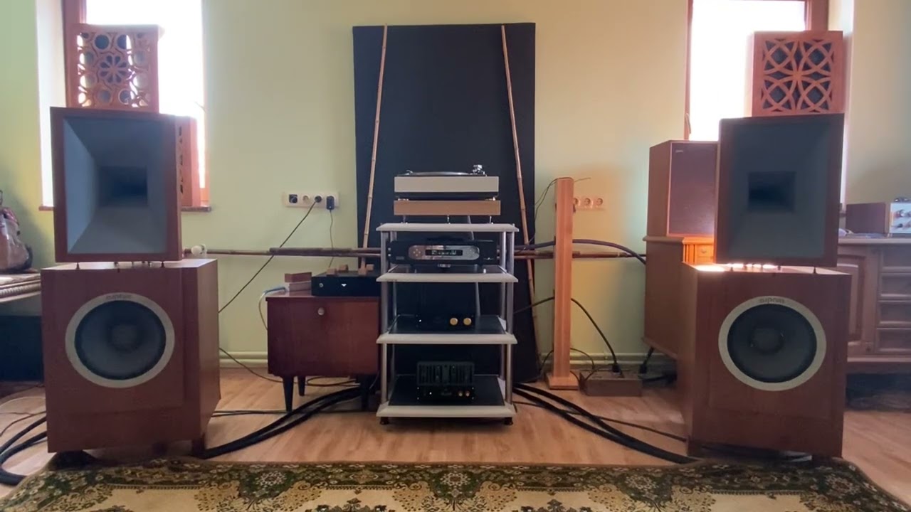 My audio system with Shindo amplifiers. June 19, 2024