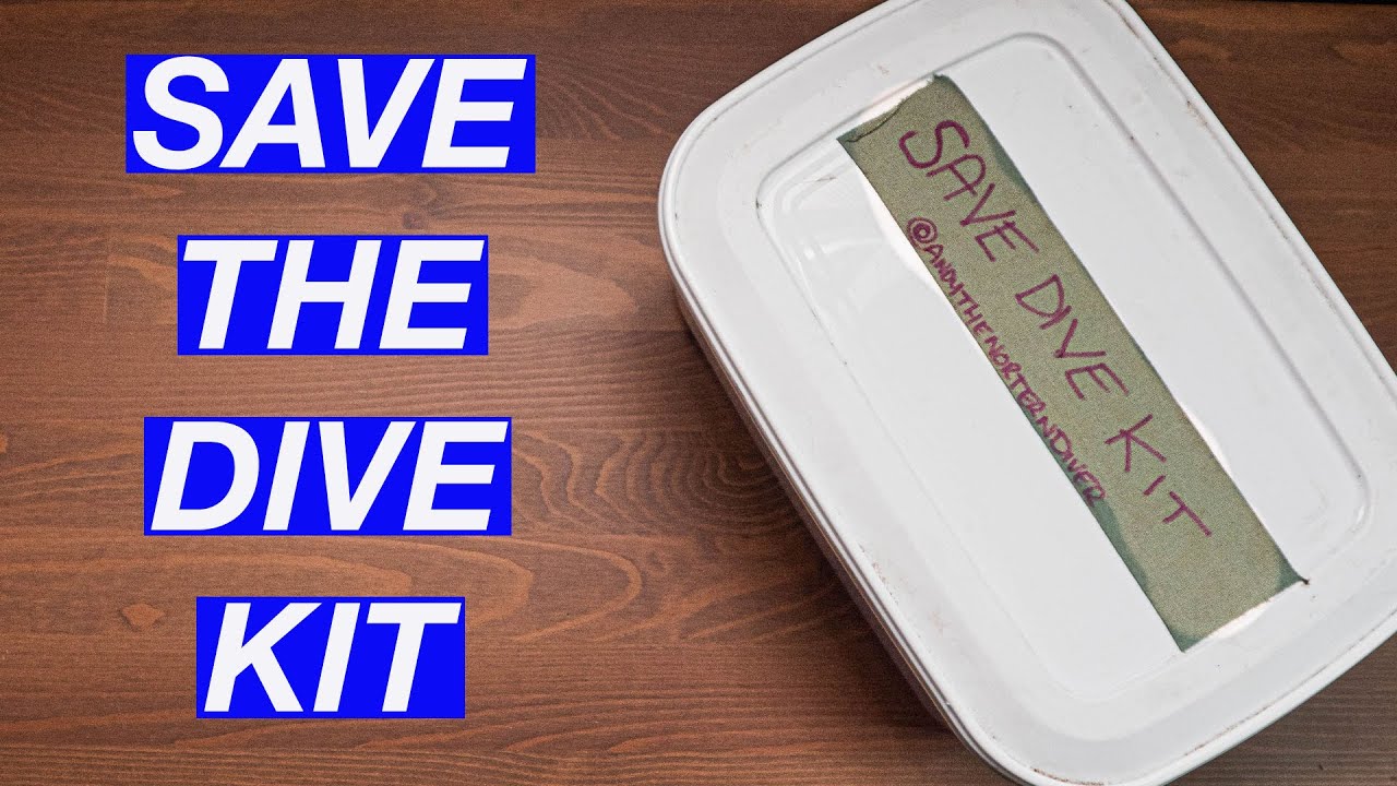 SAVE THE DIVE KIT | Beginners Guide to the spares and repairs in a Save the Dive Box | SCUBA DIVING