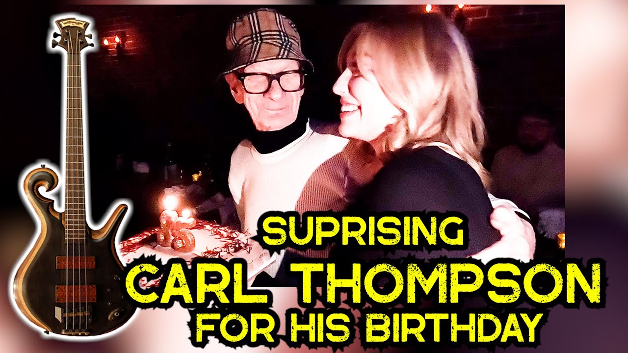 Surprising Carl Thompson For His Birthday | #Bass #BassGuitar