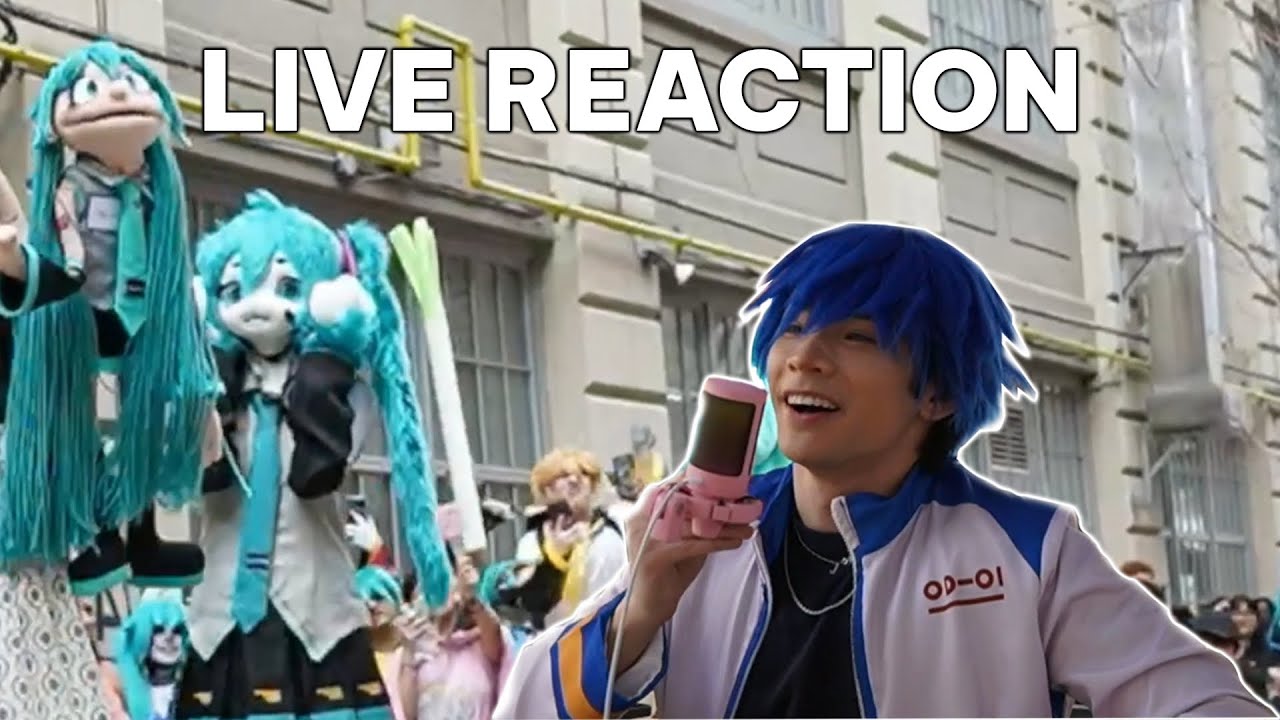 MANIA'S MIKU LOOKALIKE LIVE REACTION