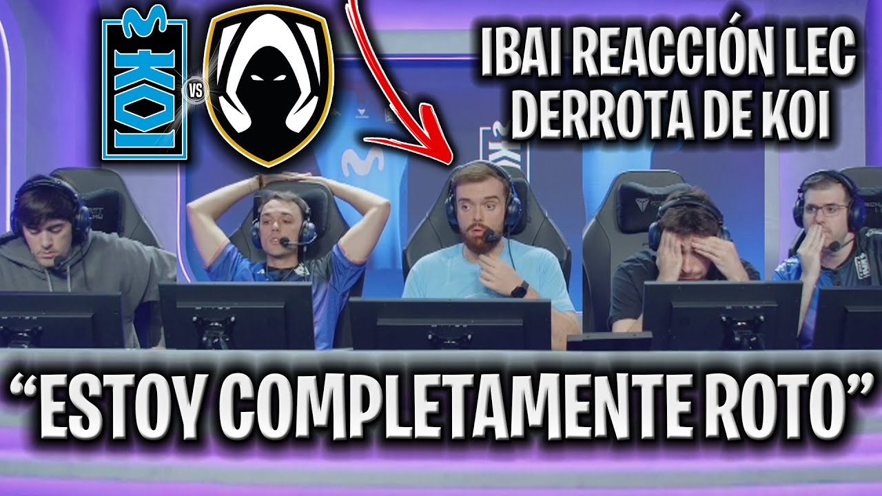 IBAI REACCIÓN a LA DERROTA DE KOI vs HERETICS!😱 IBAI HABLA DE LA MALA RACHA DE KOI