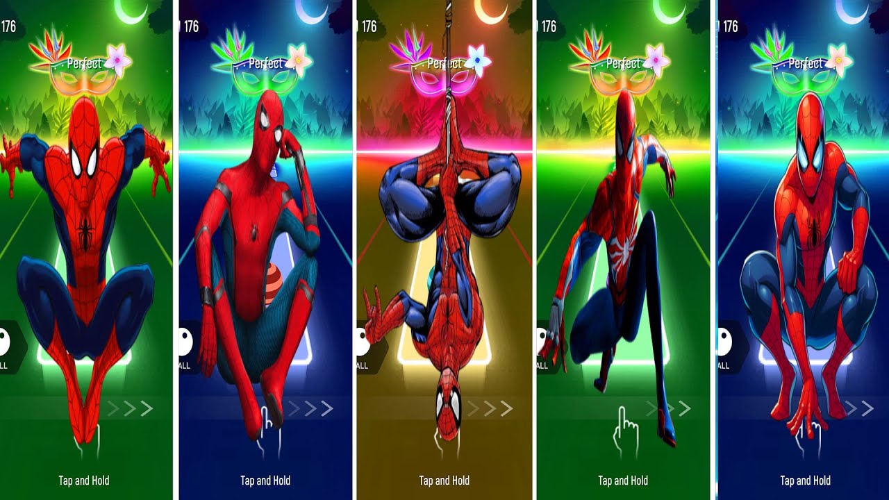 All Spider Variants Unlocked 🌈 Epic Multiverse Evolution