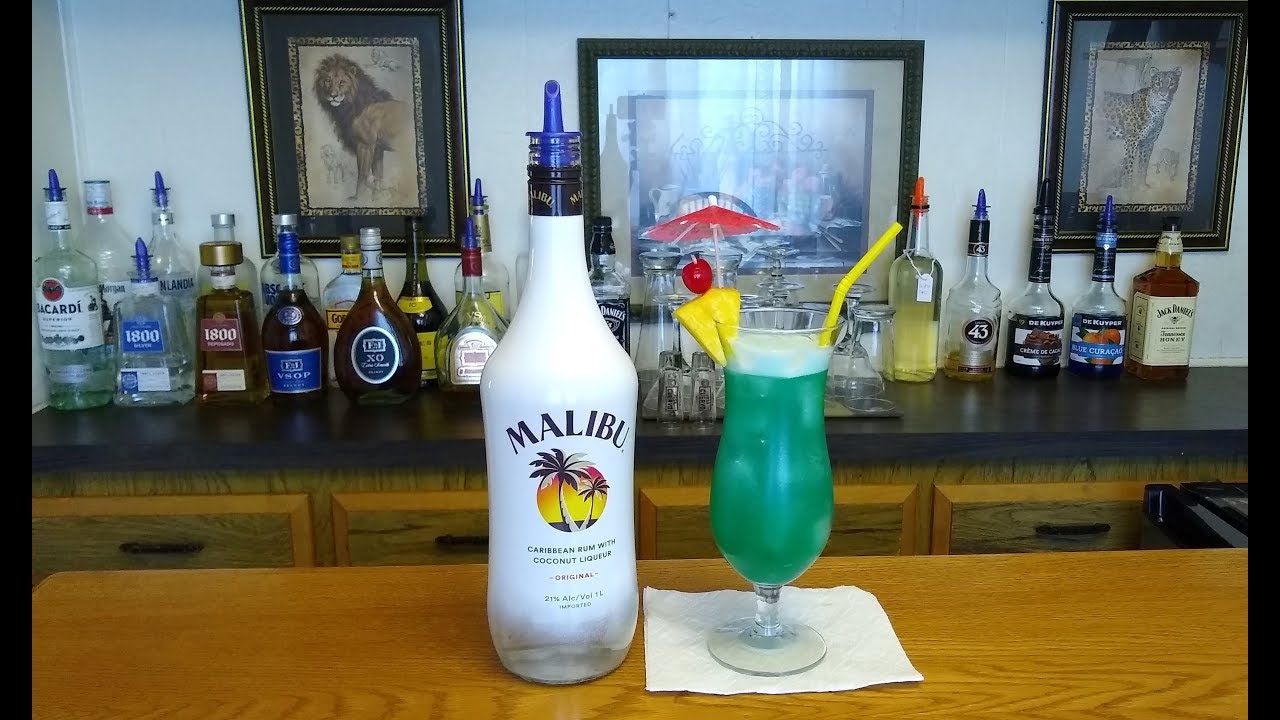 Coctel Malibu Surf Blue