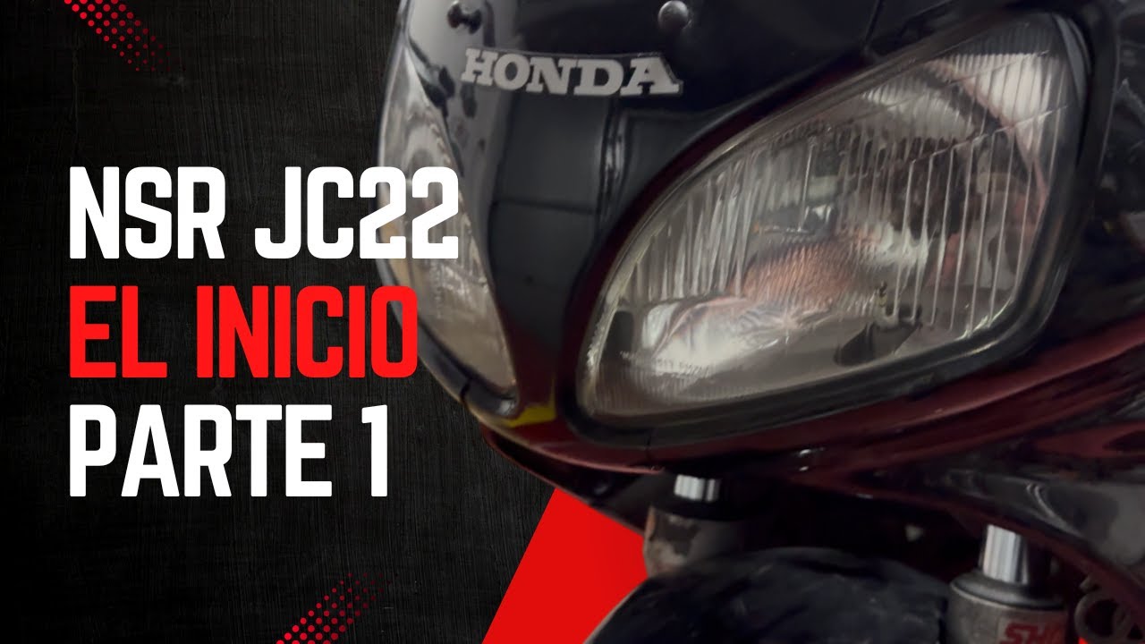 Honda NSR 125 JC22 abandonada: empieza la restauración (Parte 1: desmontaje)