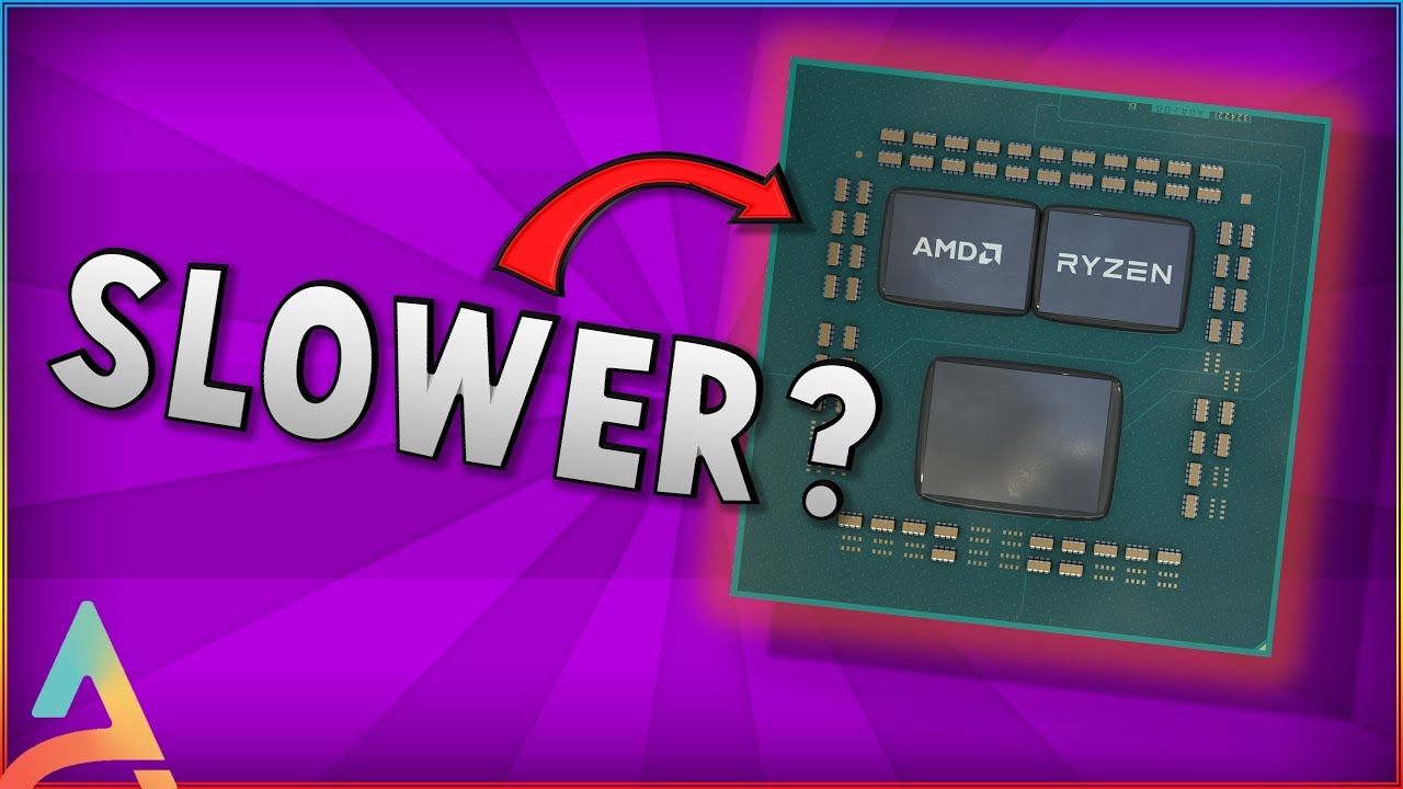 Are Ryzen 3000 CPUs ACTUALLY SLOWER? Zen2 Explaied