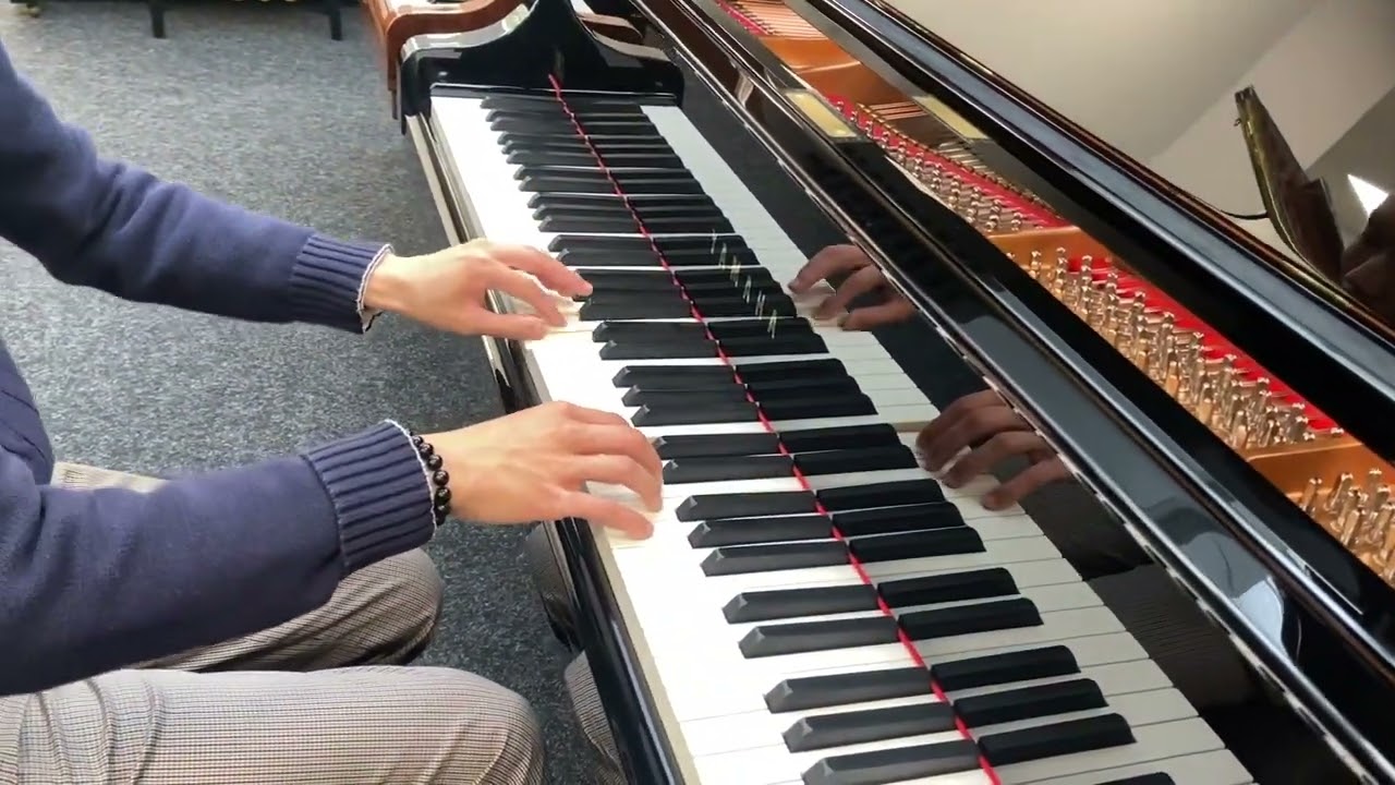 BRAND NEW Yamaha C1X at Park Pianos Manchester!
