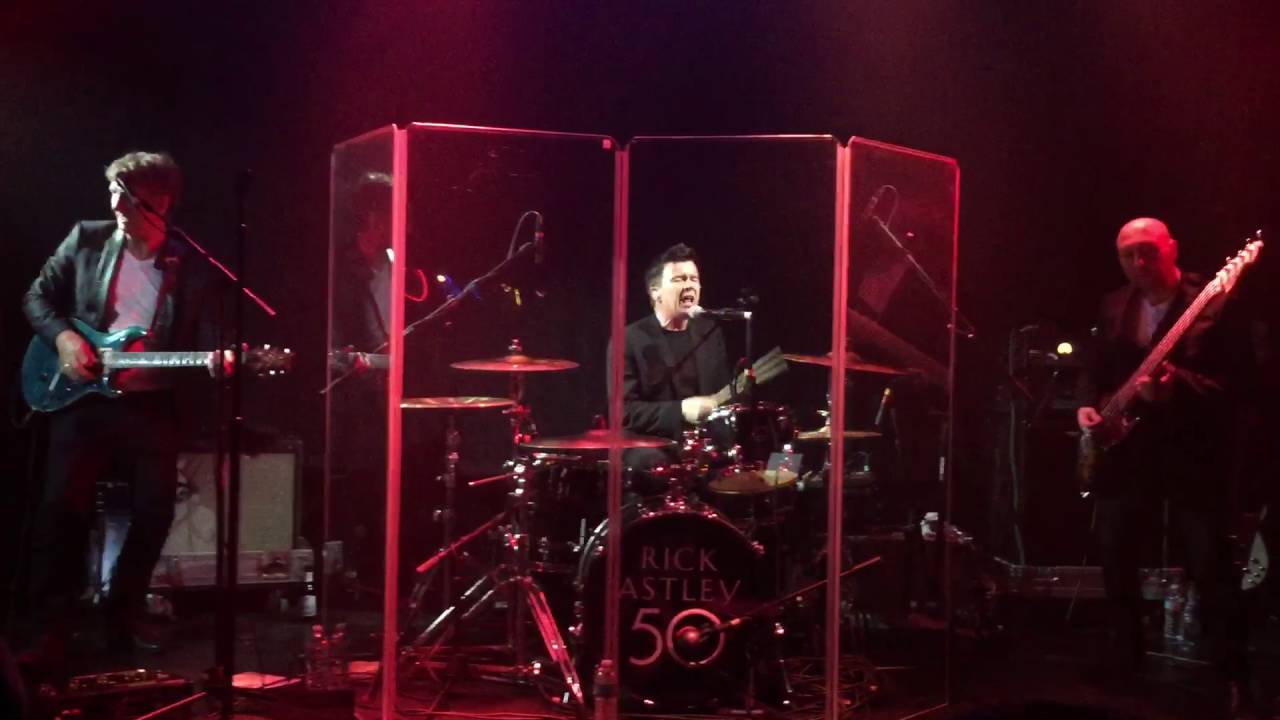 Rick Astley performs AC/DC's Highway to Hell