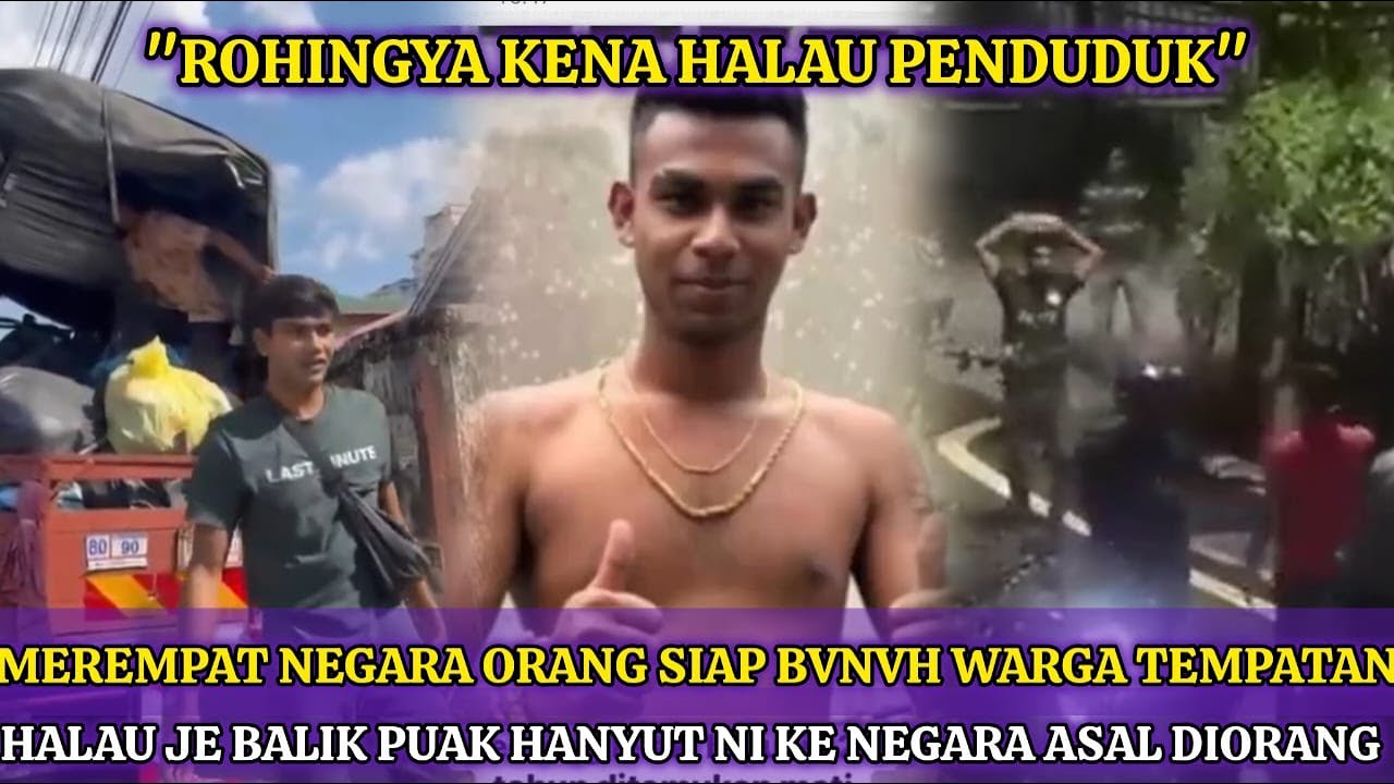 TULAR VIDEO PENDUDUK HALAU KOMUNITI ROHINGYA SELEPAS KES BVNVH DI KAMPUNG PANDAN