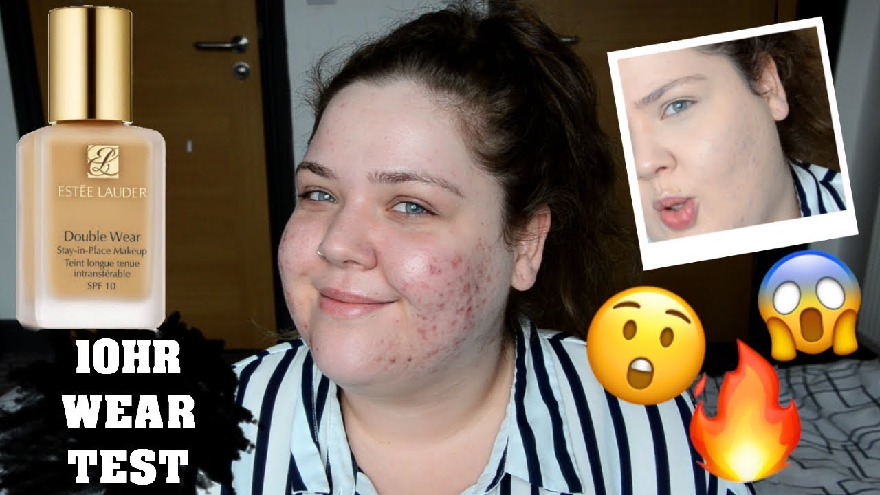 ESTEE LAUDER DOUBLE WEAR TESTED ON OILY/ACNE PRONE SKIN