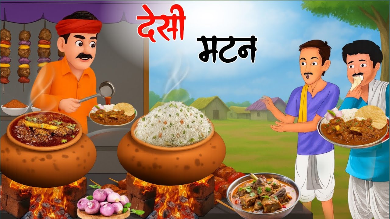गांव का देसी मटन | gav ka desi matton | hindi story | hindi kahaniyan | hindi moral stories |