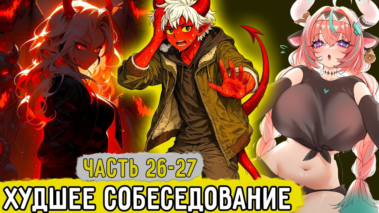 [По Ту Сторону Врат #26-27] Самые Худшие Собеседования На Работу! | Озвучка Фанфика