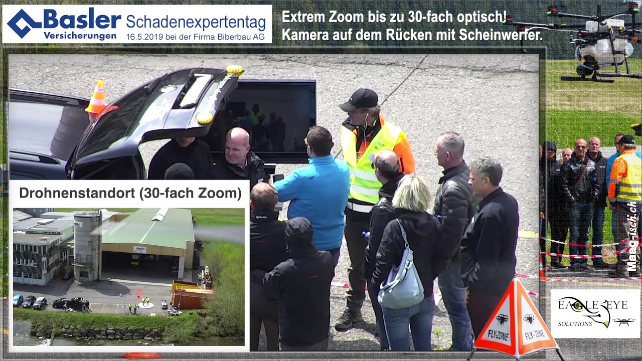 16.5.2019 Basler Versicherung Schadenexpertentag, Drohneneinsatz-Möglichkeiten