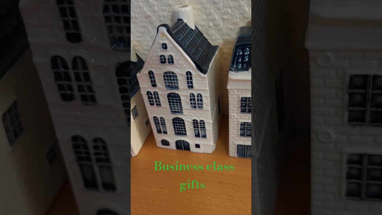 The Delft blue houses. 