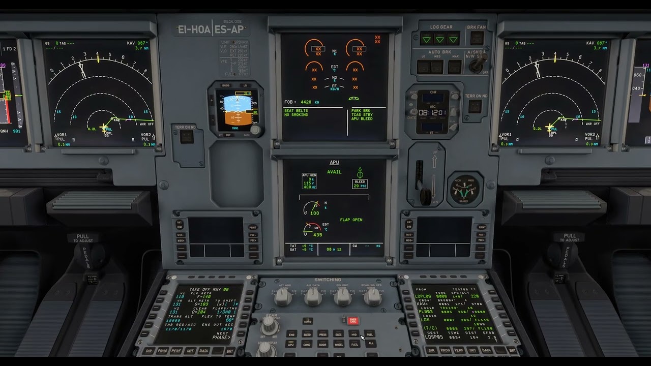 FS2024 - Fenix A320 - Da LDPL (Pula) a LDSP (Spalato)