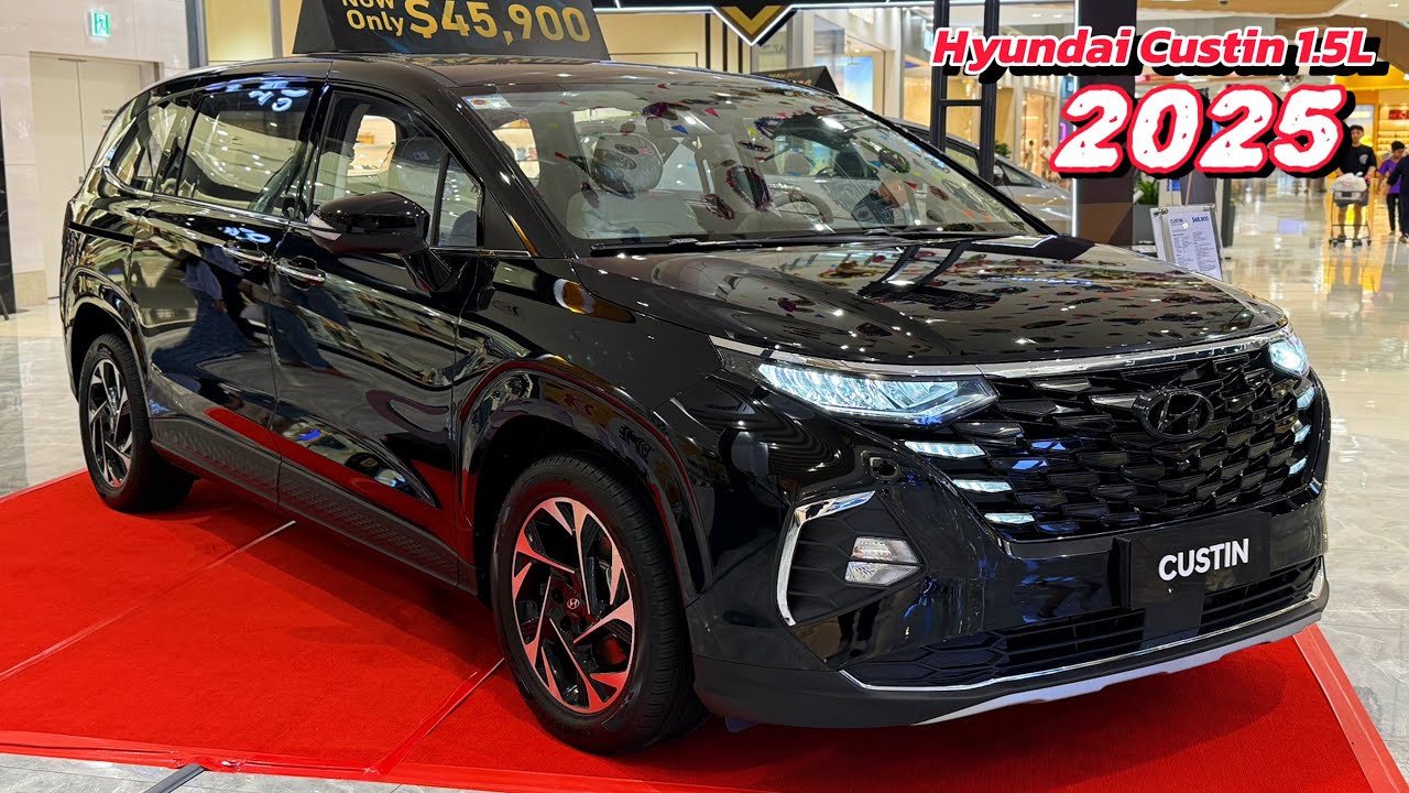 New Hyundai Custin (2025) - A Premium 7 Seaters MPV | Phantom Black Color Exterior And Interior
