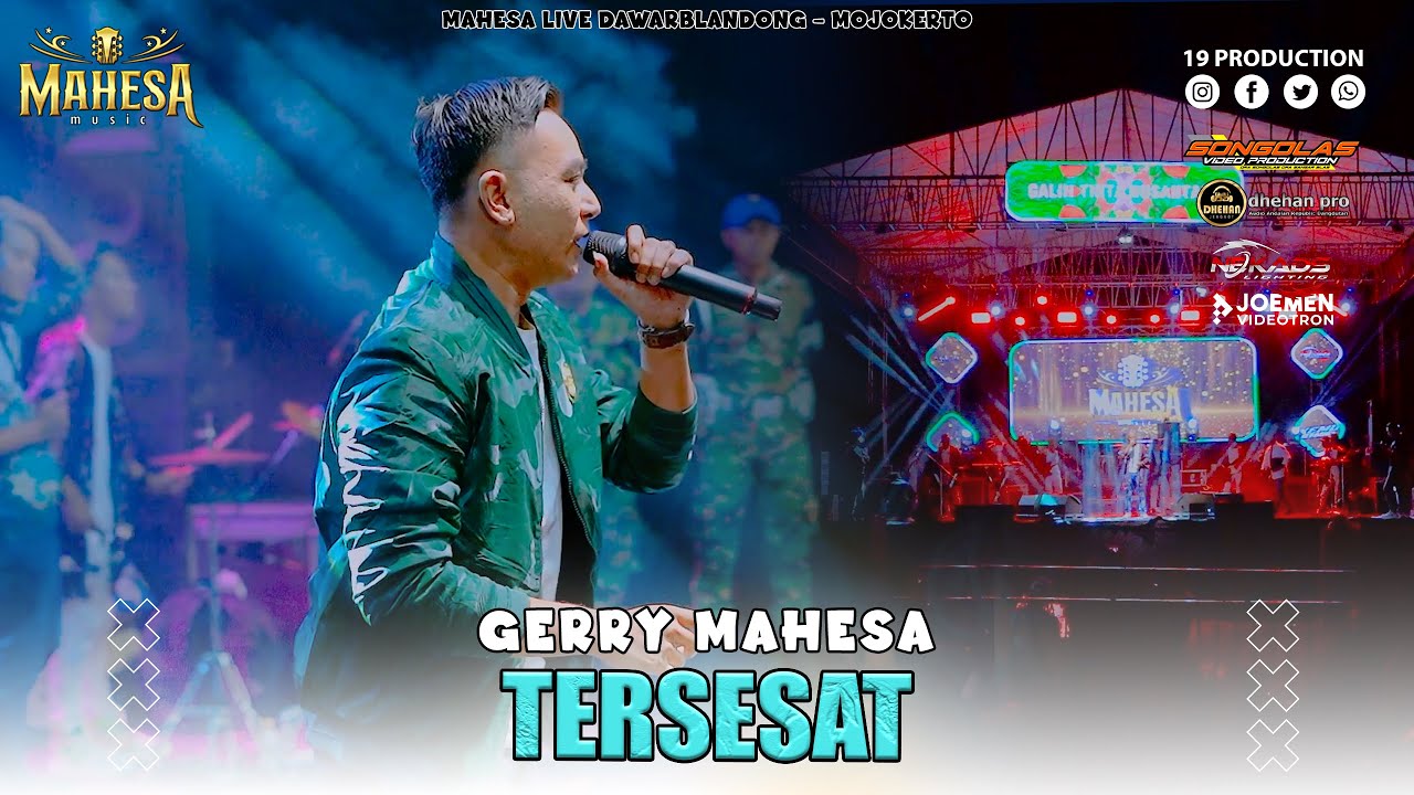 Gerry Mahesa - Tersesat I Mahesa music live Dawarblandong - Mojokerto
