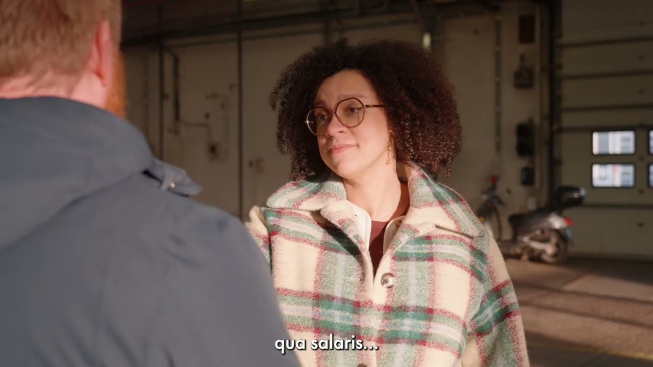 Yke gaat voor het Burgerberaad op Zuid op bezoek bij de RET