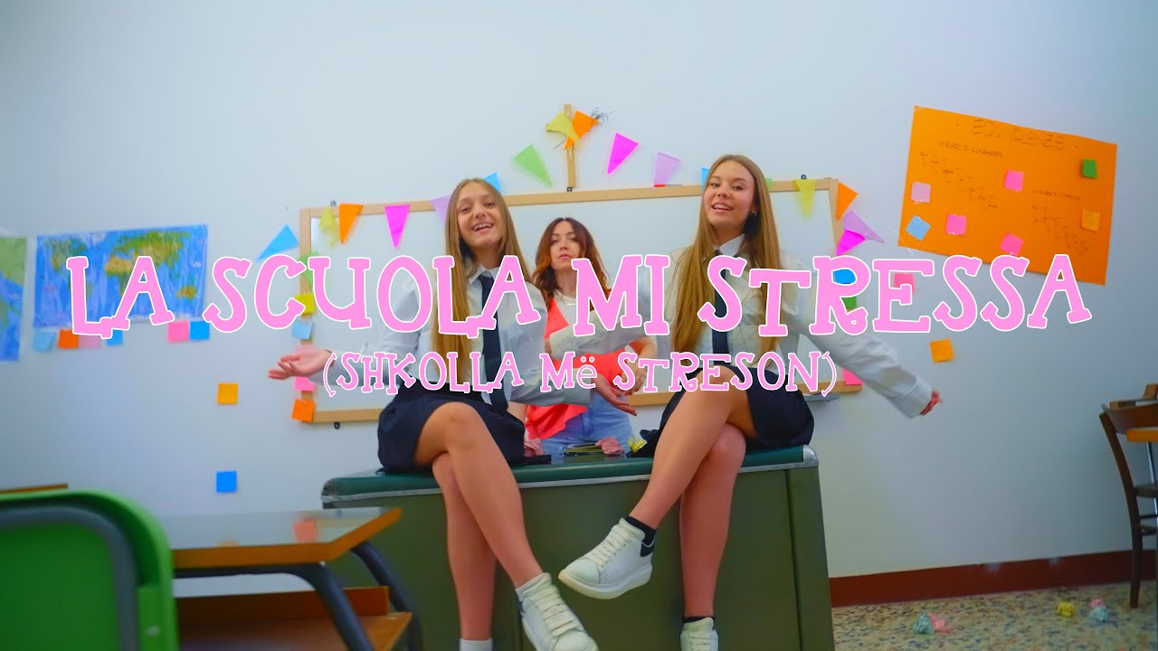 Steisi & Eleni - La Scuola Mi Stressa (Shkolla Më Streson) (Official Video)