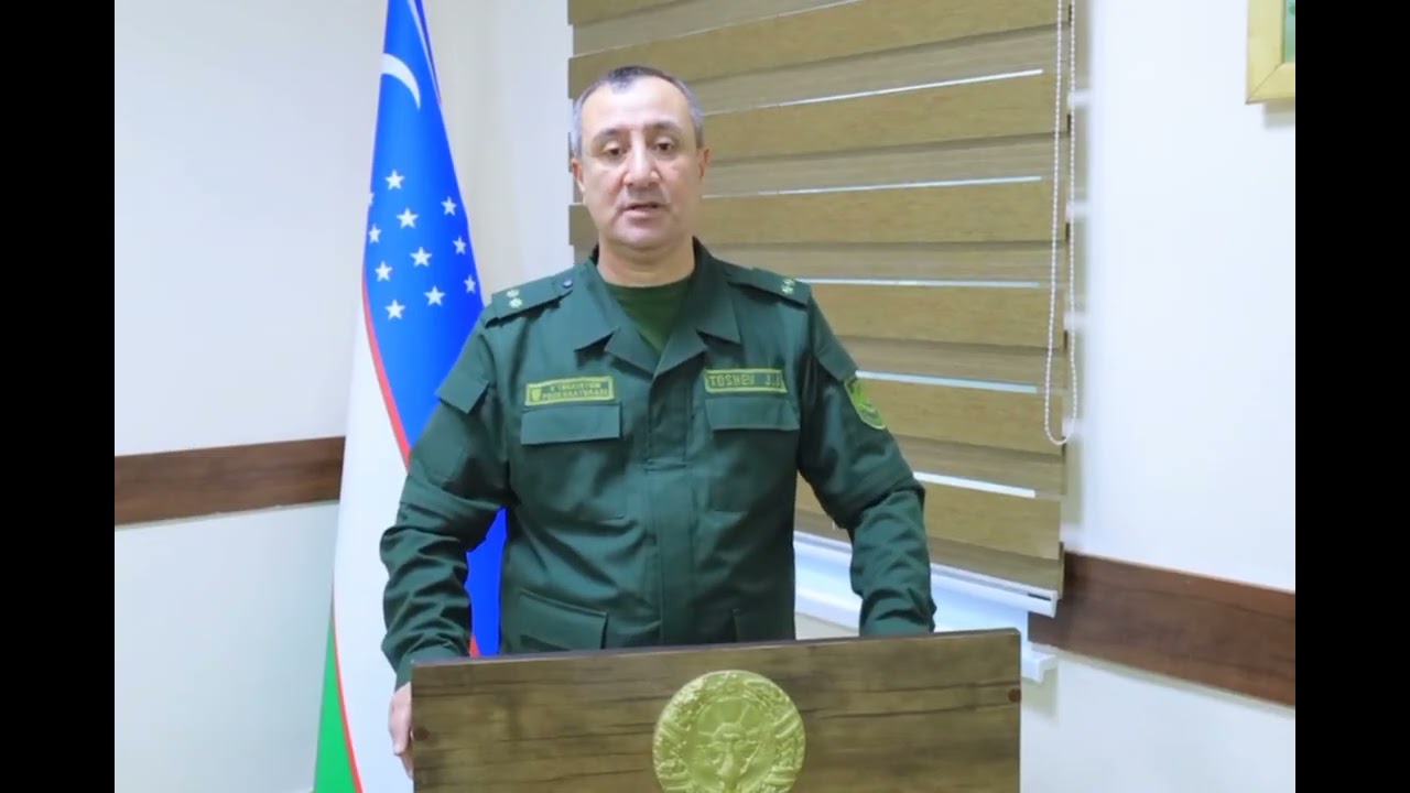 ҚИЗИЛТЕПА ТУМАНИ ПРОКУРОРИ ЖАМИЛ ТОШЕВНИНГ  МУРОЖААТНОМАСИ