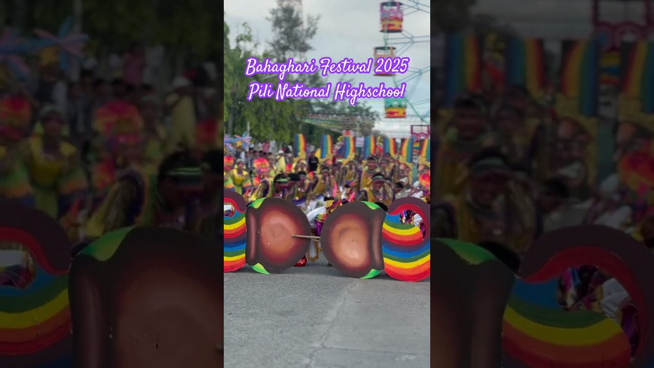 Bahaghari Festival Street Dancing 2025 - Pili National Highschool 