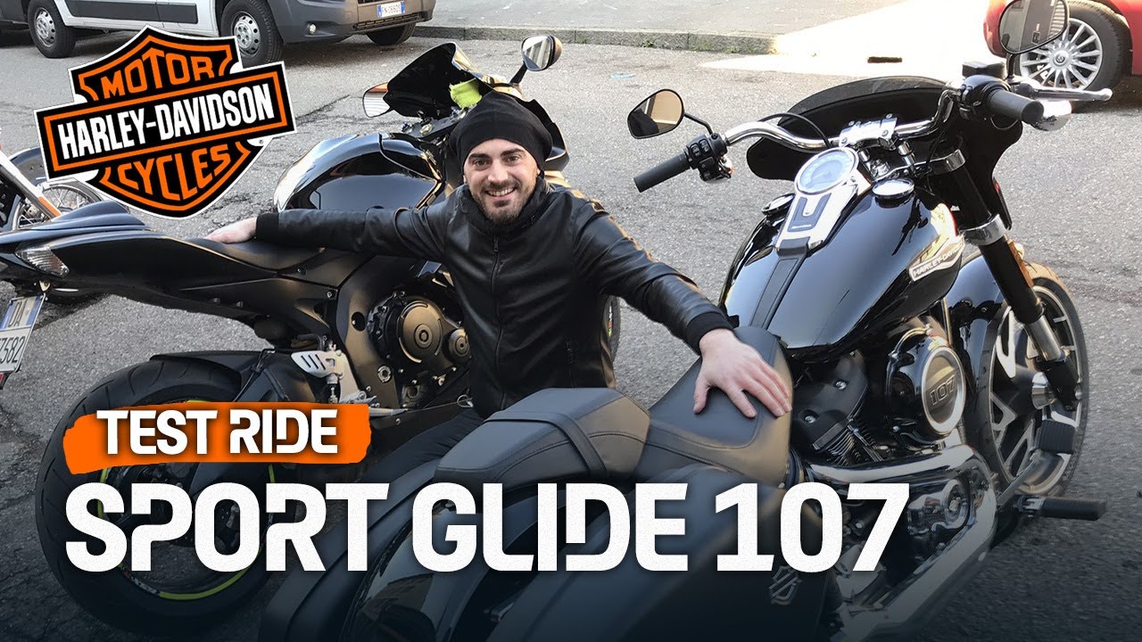 MOLLO IL GSX-R PER UN'HARLEY DAVIDSON 107 SPORT GLIDE