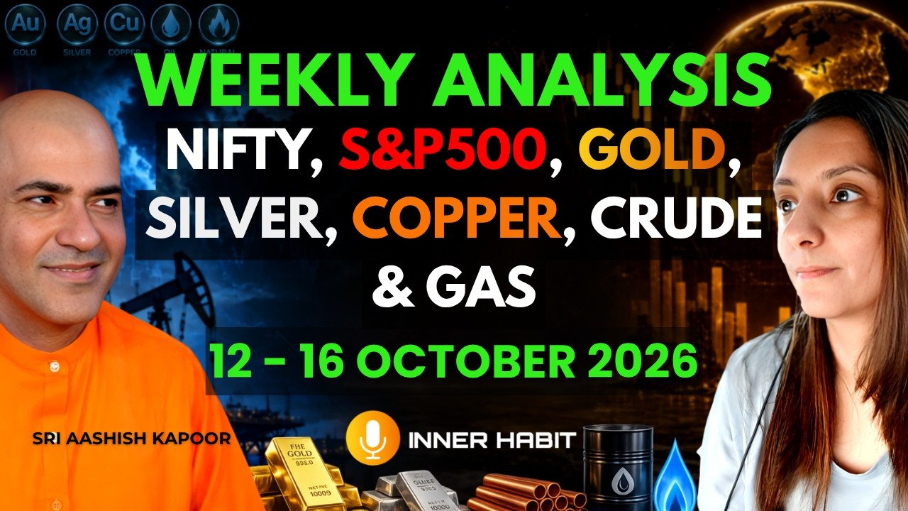 Weekly Stock Market Astrology Forecast: Nifty, Bank Nifty, Gold & Silver Predictions