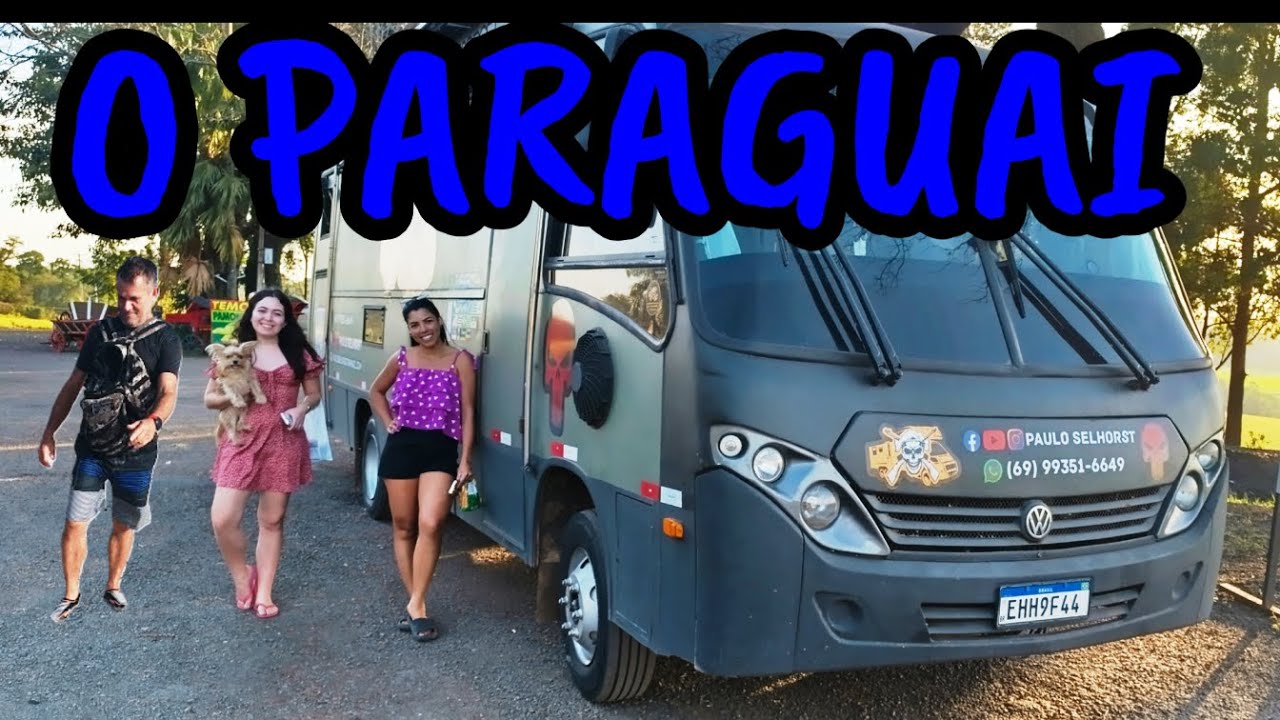 DE MOTORHOME E MAIS UM DIA DA VIAGEM ATE O PARAGUAI – VÍDEO 2 - #pauloselhorst #levyselhorst