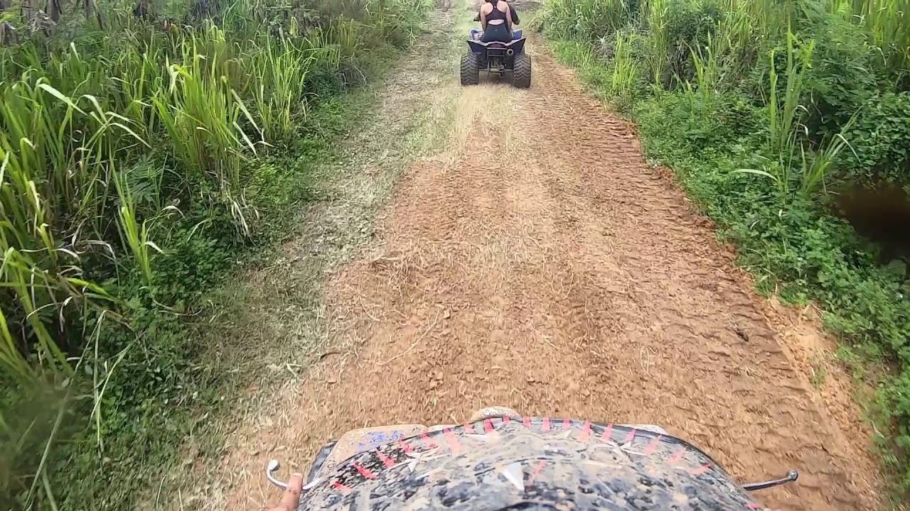 Yamaha Blaster YFS200 first time at the track.