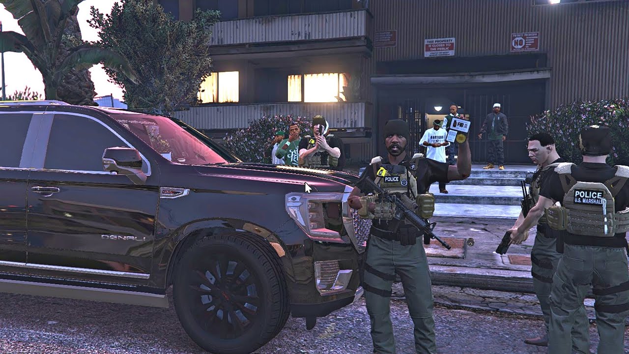 Serving Arrest Warrants AND ROASTING PEOPLE🤣🤣!!! | U.S MARSHAL Patrol | GTA 5 LSPDFR