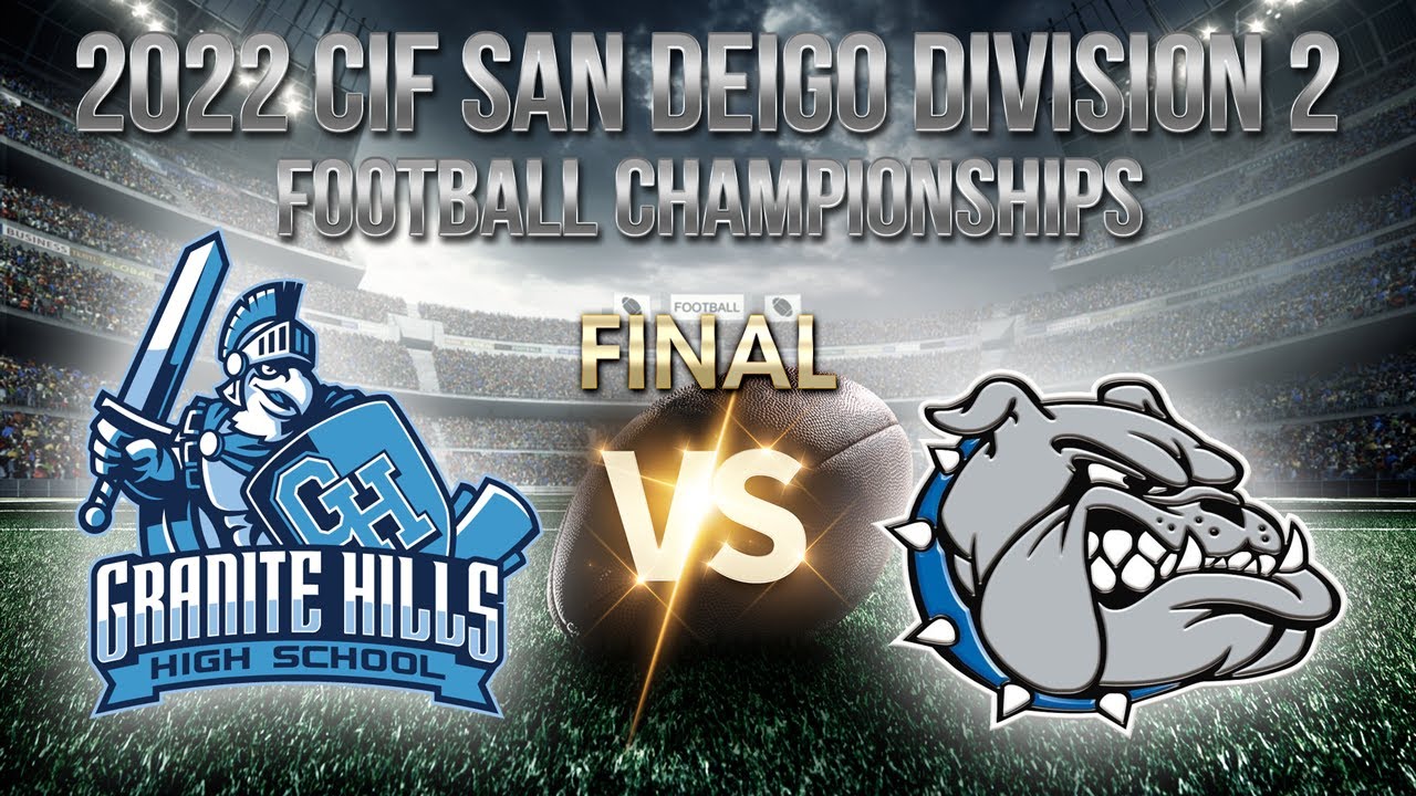 Granite Hills vs Ramona | 2022 CIF San Diego Football Division 2 Championships | Final