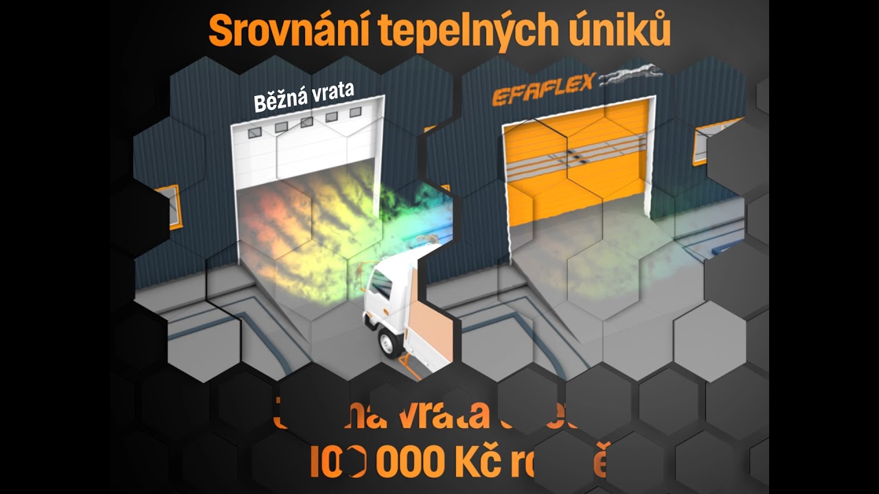 Rychloběžn&aacute; vrata EFAFLEX a &uacute;spora energi&iacute;