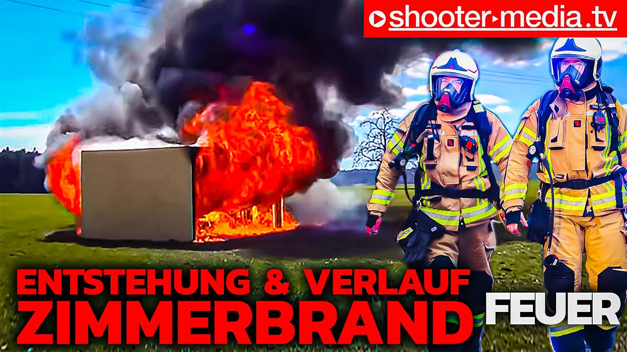 🔥 Feuer 🔥 Entstehung & Verlauf von einem Zimmerbrand 🚒 🚨 Einsatz für die Feuerwehr Altburg [Calw]