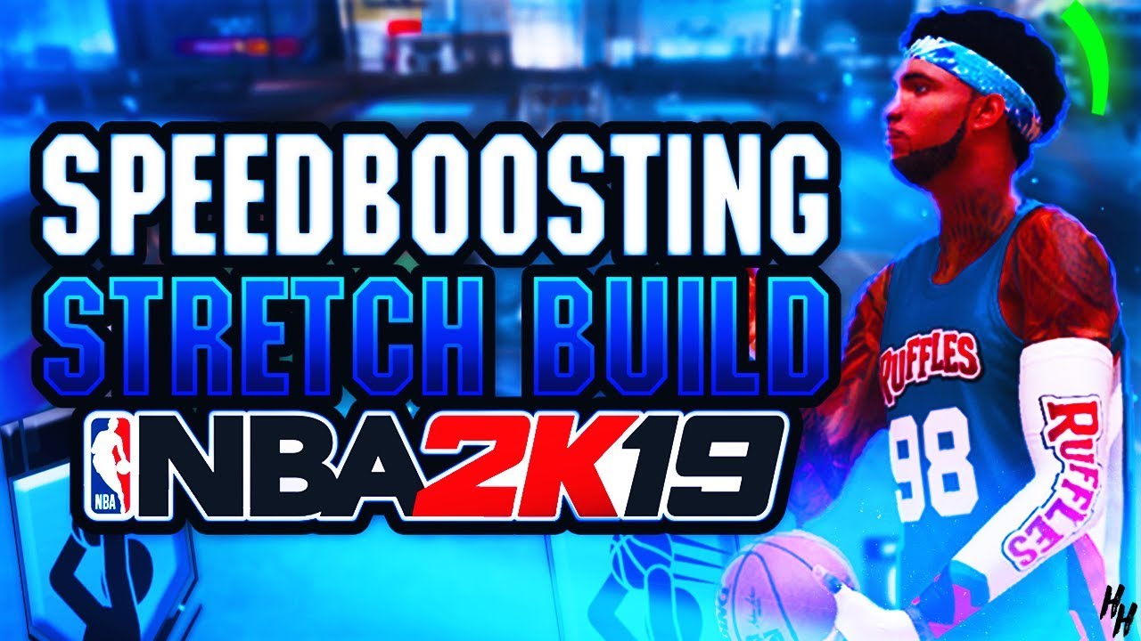 SPEED BOOSTING Stretch Four Build ~ Playmaking Stretch NBA2k19 ~ *NOT CLICKBAIT*