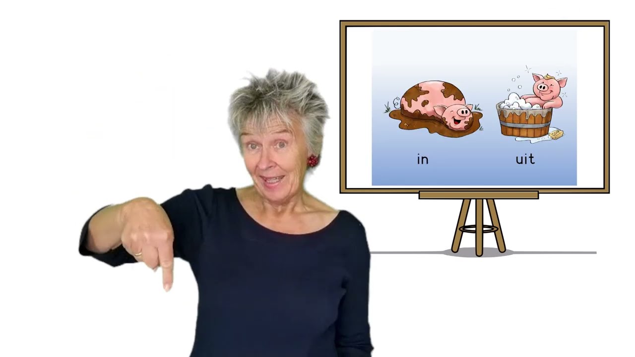 ©Groot en Klein met gebaren - voor kleuters, groep 3 - thema TEGENSTELLINGEN