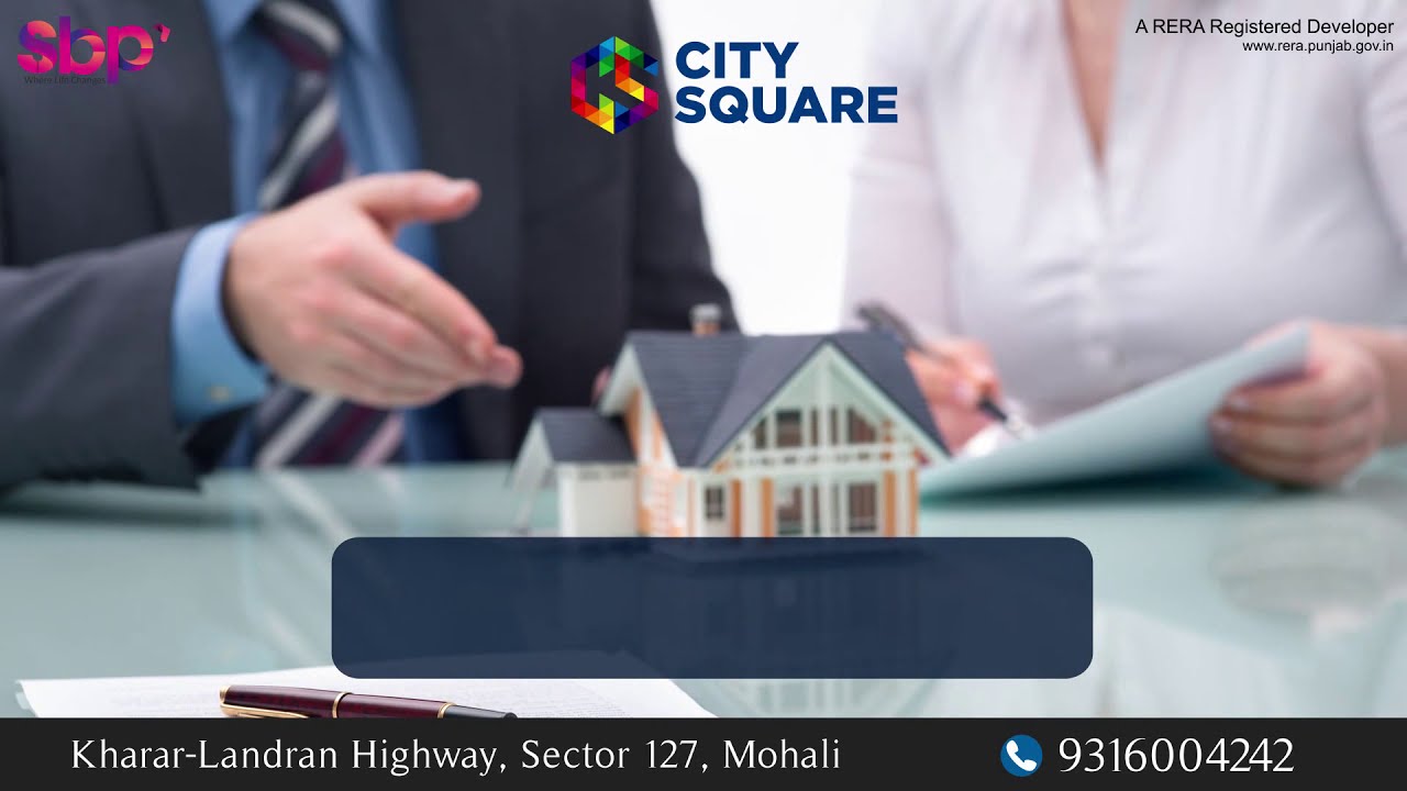 SBP City Square-Kharar Landran Road Mohali | City Square commercial Hub in Mohali within COD Mohali