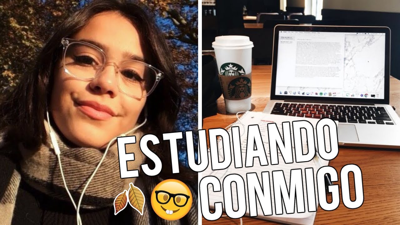 UN DÍA CONMIGO ESTUDIANDO PARA EXÁMENES FINALES