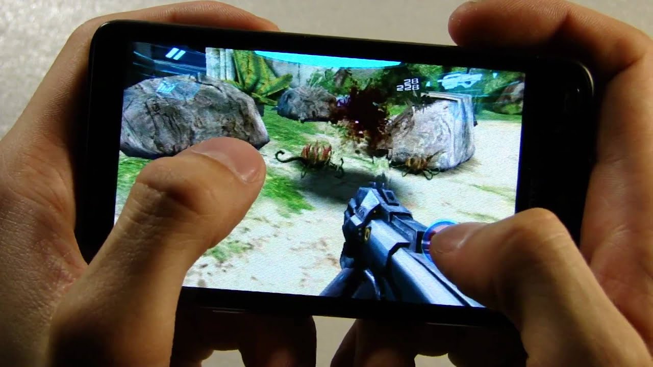 N.O.V.A. 2 on HTC HD2 (Android)