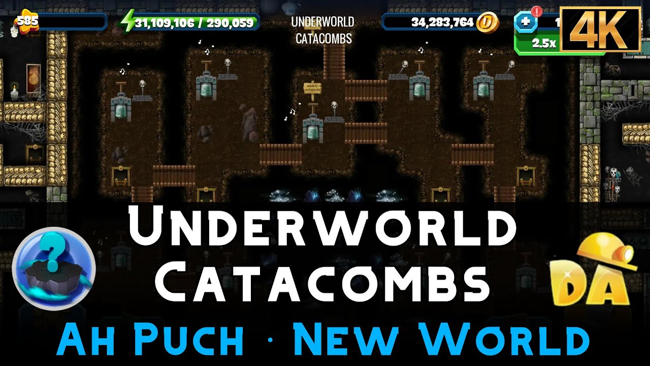 Underworld Catacombs | Ah Puch #15 | Diggy's Adventure