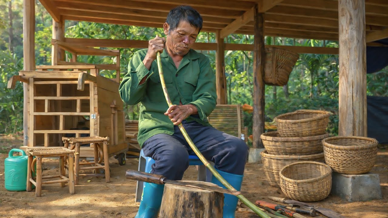 Looking Back at the Creations of a 70-Year-Old Man | Bamboo Craft & Rural Life