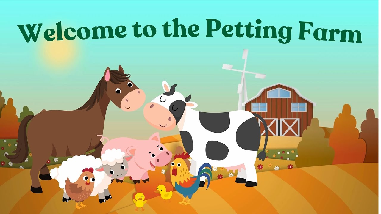 Meet the Petting Farm Animals | Petting Farms for Kids |Nursery Rhymes for Kids|Little Pineapple Bun