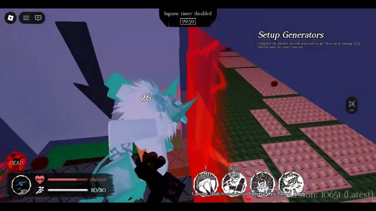 Sixer vs Slasher in Forsaken (part 2)