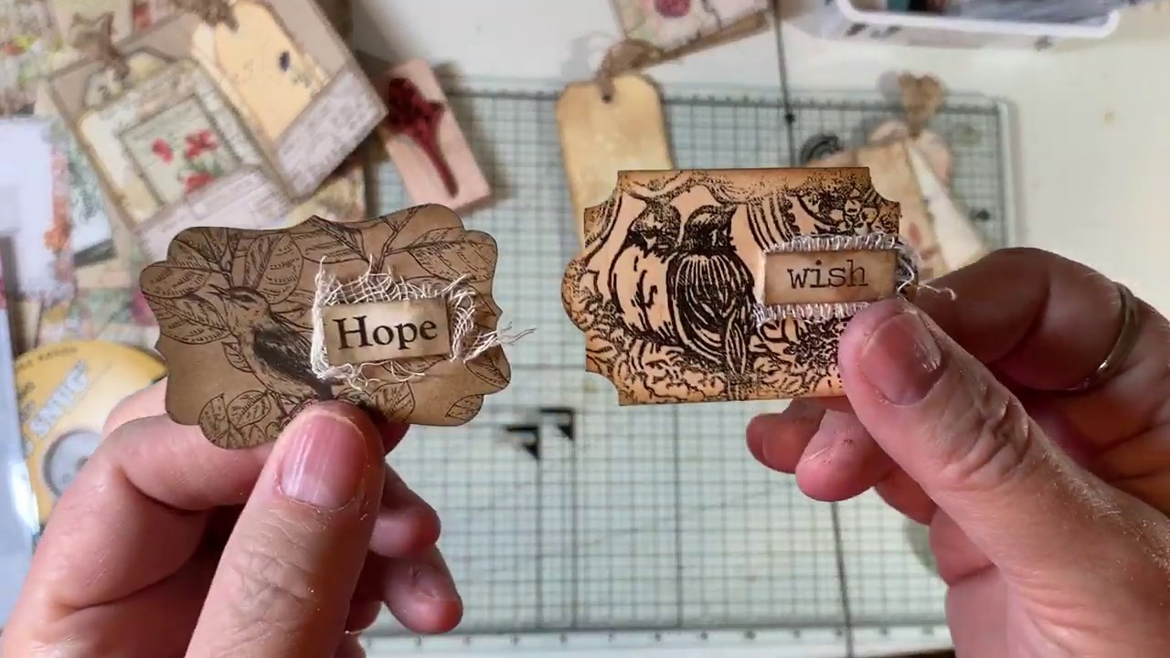 Making Ephemera! - Smalls and a Greeting Card Journal