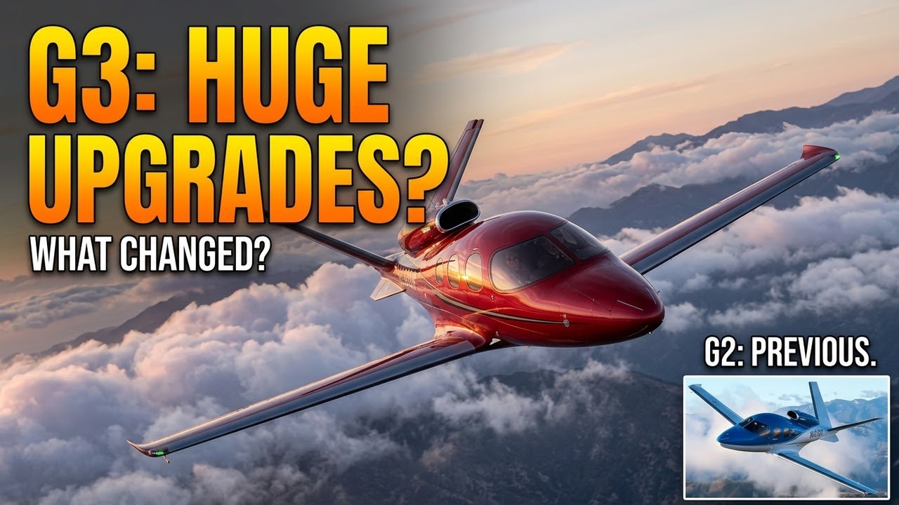 Cirrus Vision Jet G3 vs G2: What Actually Changed?