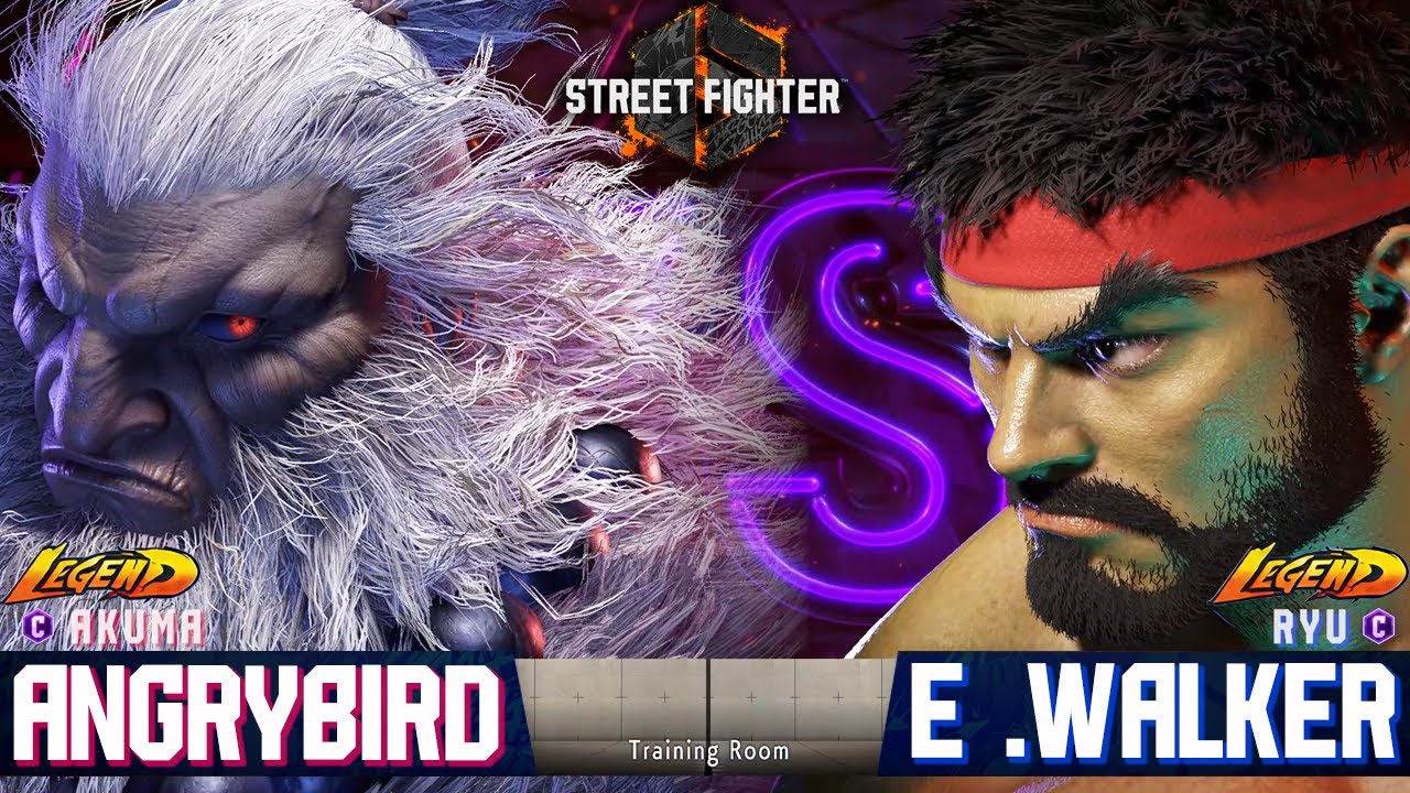 SF6🔥 AngryBird (AKUMA)  Vs  Ending Walker (RYU)  🔥Best Ranked Match 🔥 SF6 DLC Replays🔥