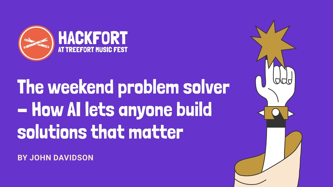 The weekend problem solver   how AI lets anyone build solutions that matter