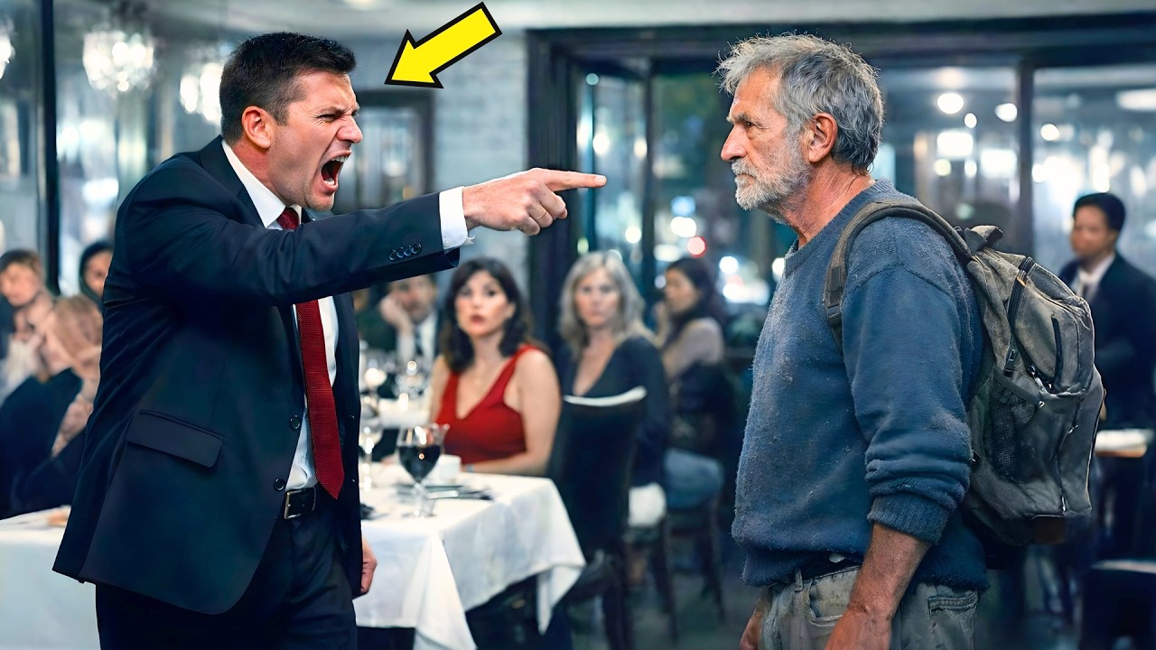 “NÃO TEMOS MESA” — O GERENTE HUMILHOU UM HOMEM SIMPLES… SEM SABER O QUE ELE IA PEDIR