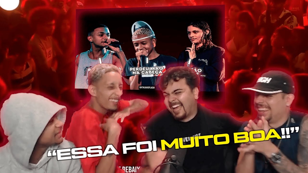 TORVI, SCHULER, PEKE E PIVETE REGAEM A 13 MINUTOS DE RIMAS ENGRAÇADAS PARA REVER