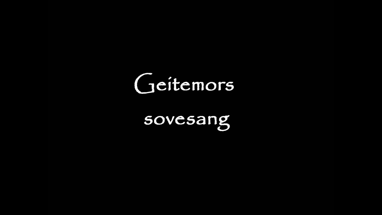 Rockeulven: Geitemors sovesang