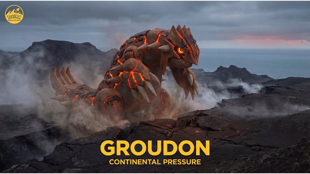 Real Life Pokémon – Iceland || Groudon || Continental Pressure ||  NatGeo  || Pokemon NaturalEarth