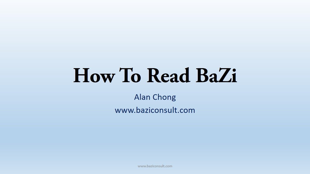 How To Read A Bazi Chart?